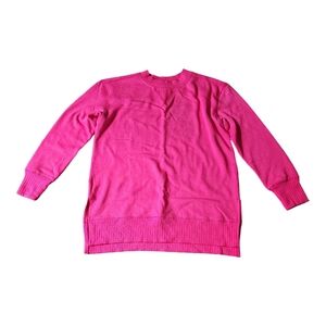 Maurices Women's Pink Crew Neck Longsleeve